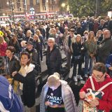 U Kruševcu održano komemorativno okupljanje povodom 11 meseci od pada nadstrešnice u Novom Sadu 5