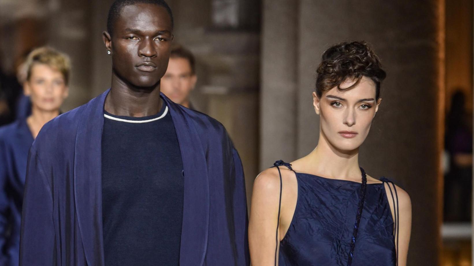 Holivudske zvezde na poslednjoj Armanijevoj reviji u Milanu 9 Modeli