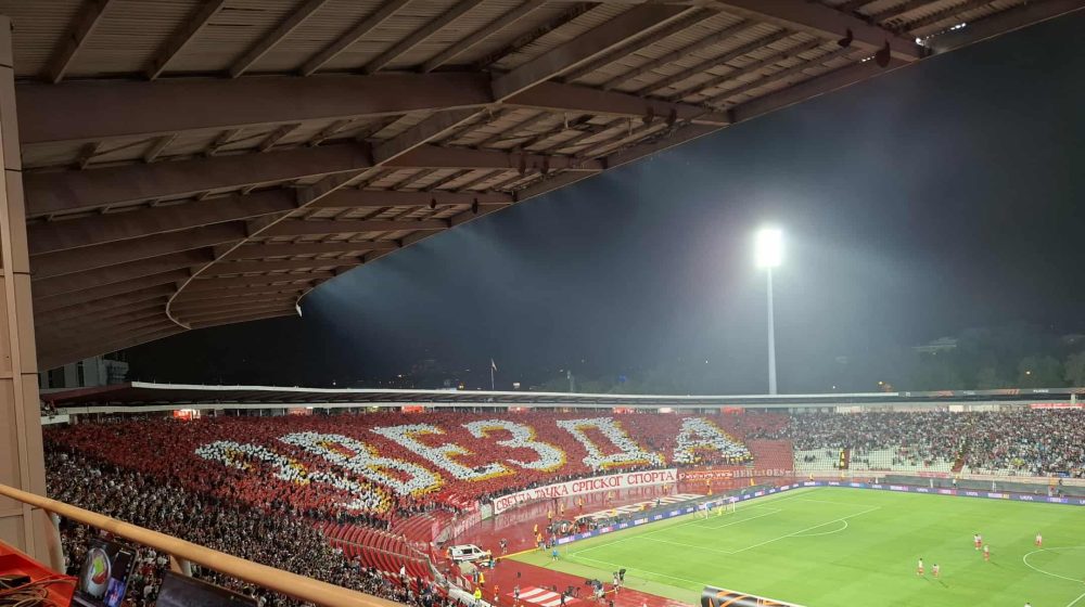 Koreografija i poruka navijača Zvezde: "Svetla tačka srpskog sporta" 1