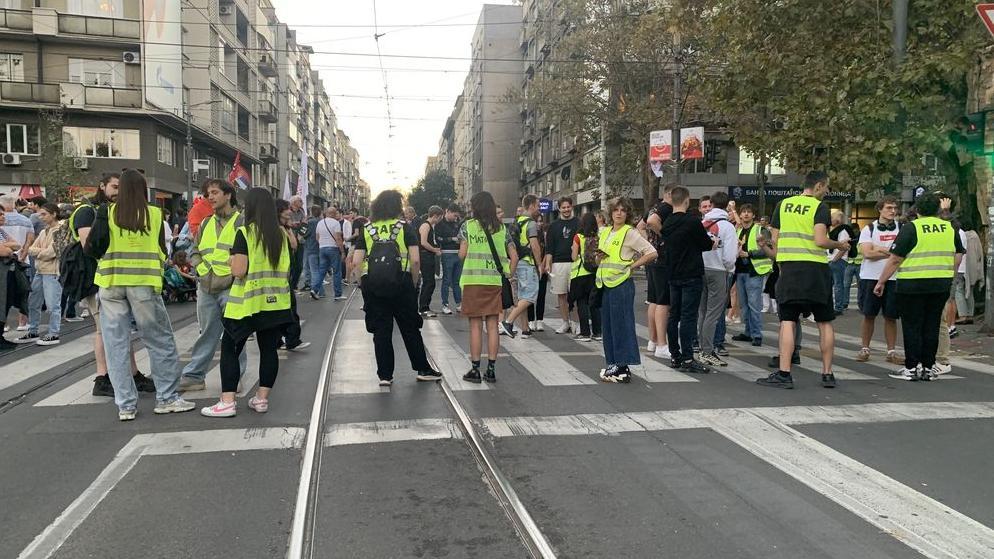 Student Bogdan Jovičić ostaje u pritvoru, novi skupovi podrške 1 Blokirane ulice oko Pravnog fakulteta