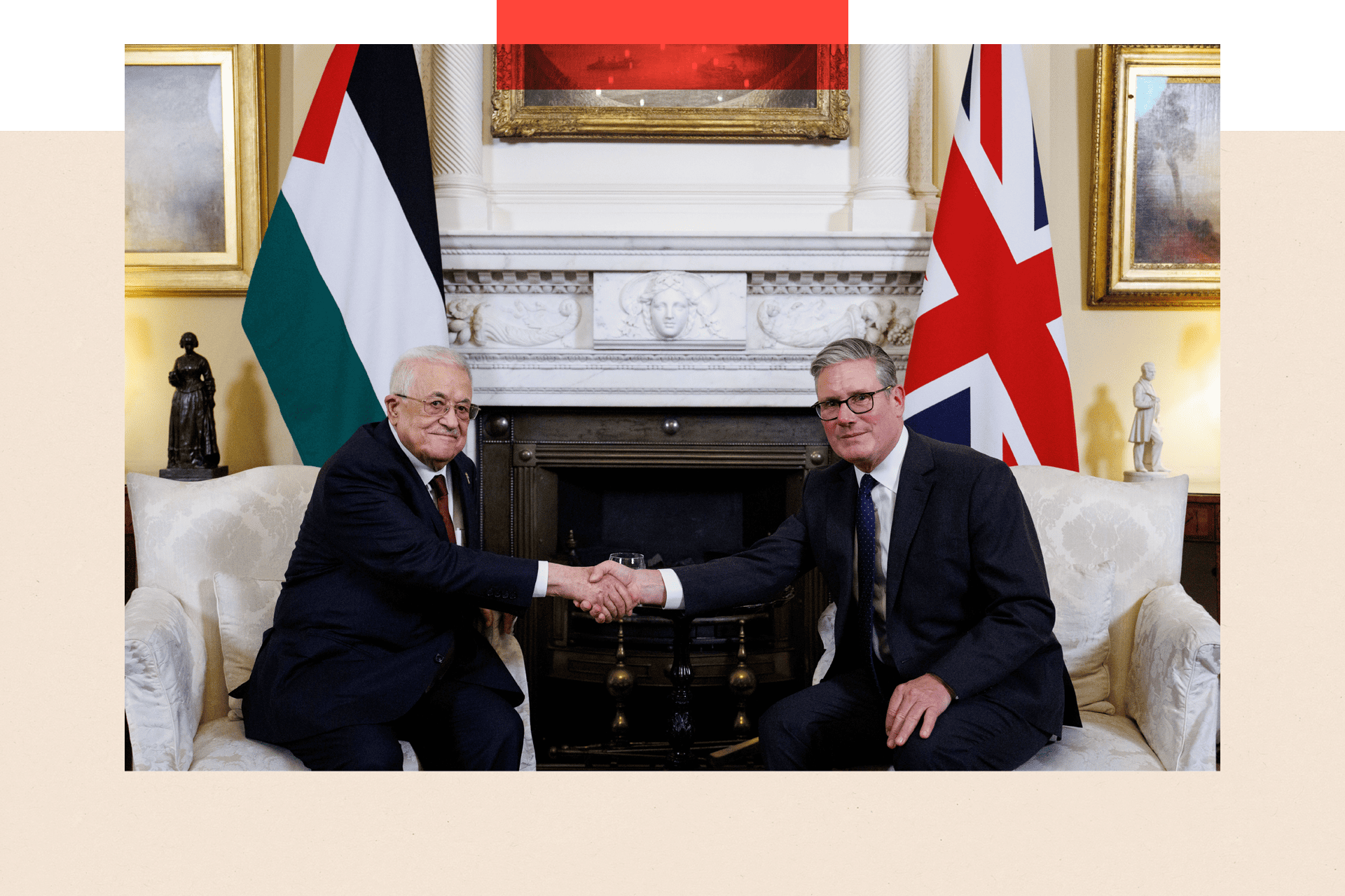 Kir Starmer sa vođom Palestinske uprave Mahmudom Abasom