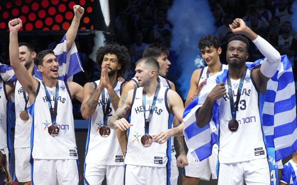 Umalo od gotovog veresija: Grcima bronza, Fincima kapa dole 1 košarkaši grčke, grčki košarkaši, grčka pobedila finsku na EP 2025. i osvojila bronzanu medalju