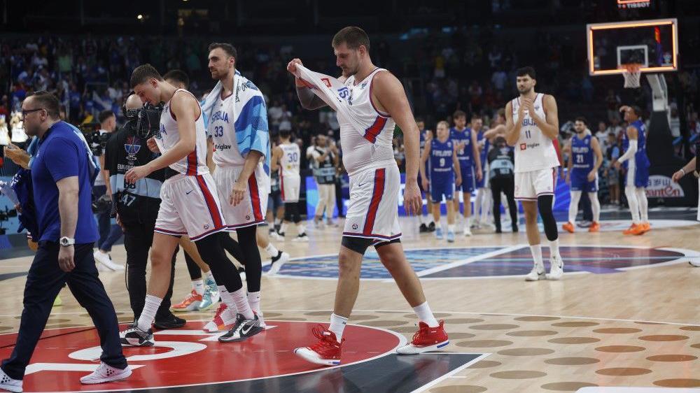 Srbija zanemela: 'Zar od Finske?!' 1 srpski košarkaši, košarkaši srbije, srbija izgubila od finske u osmini finala evrobasketa
