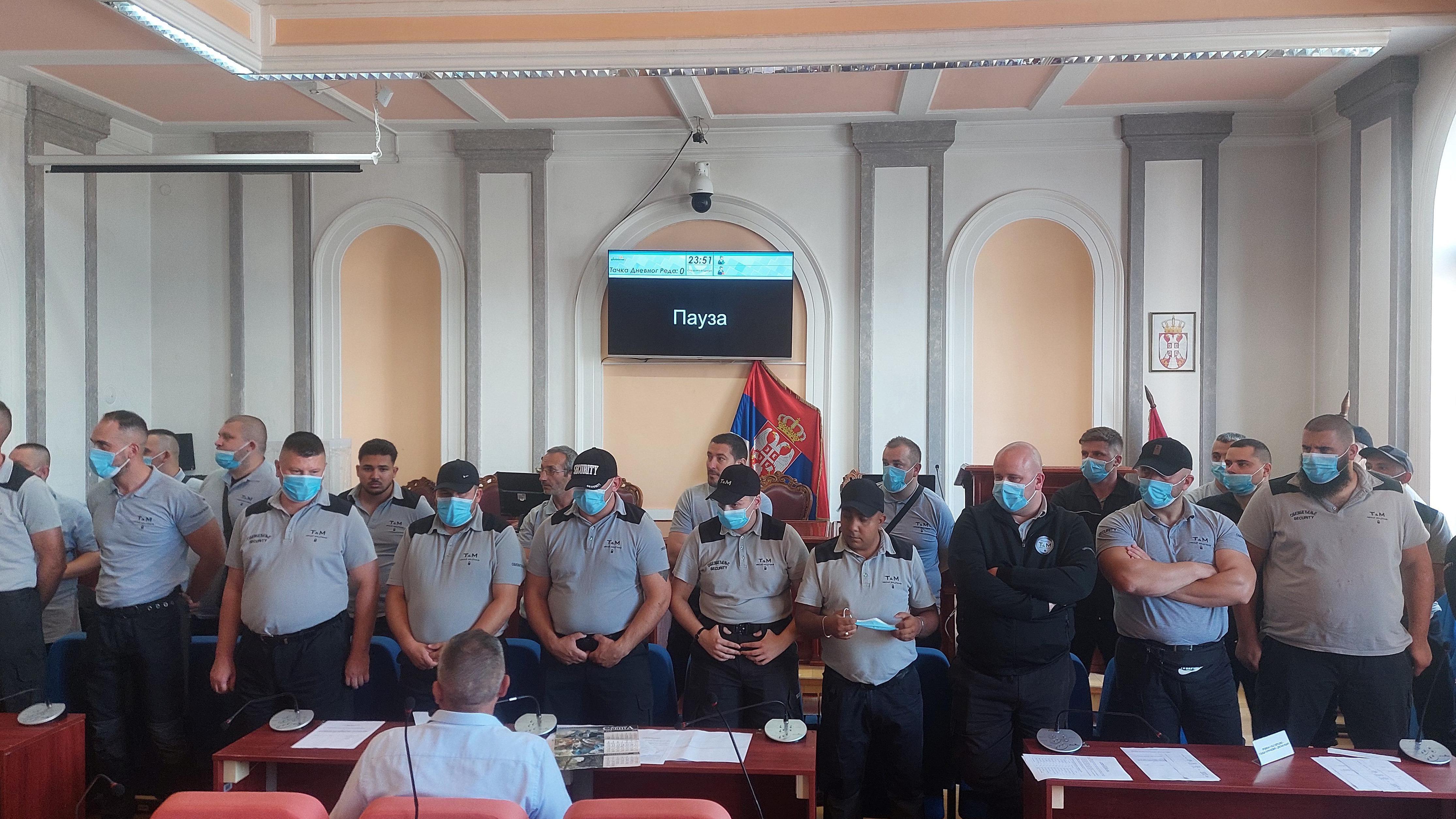 Obezbeđenje tokom glasanja