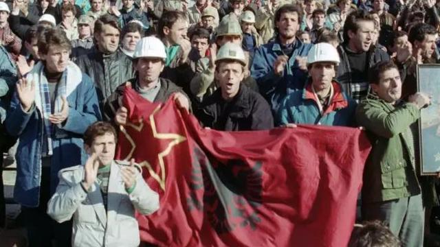 Protest kosovskih Albanaca u Prištini 1988. godine