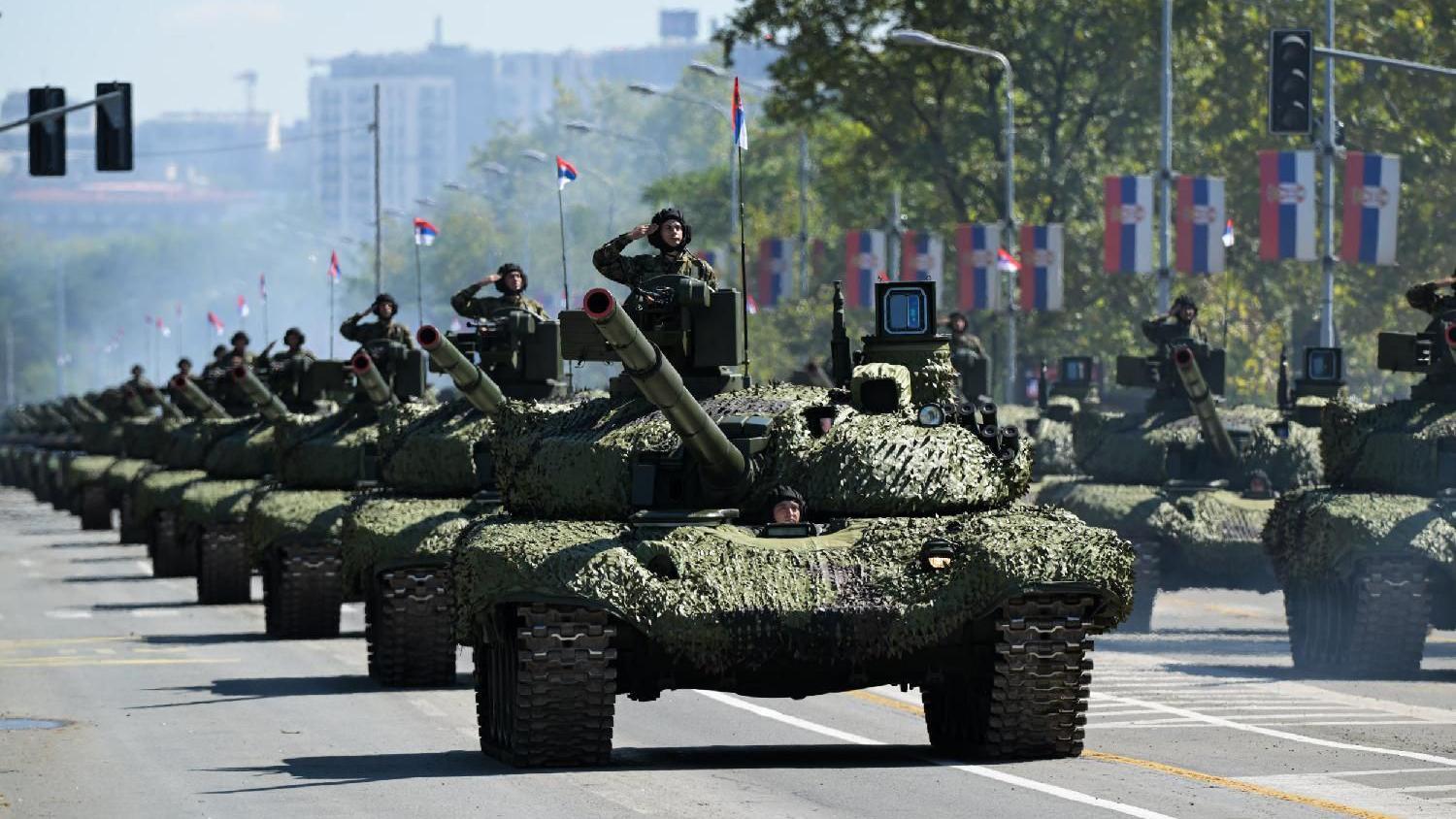 Kakvu poruku šalje vojna parada u Beogradu 1 Generalna proba pred paradu u Beogradu