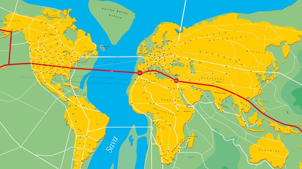 GEOGRAFIKA: Geografska otkrića u grafičkom dizajnu na retrospektivi Slaviše Savića u Galeriji GFK 1