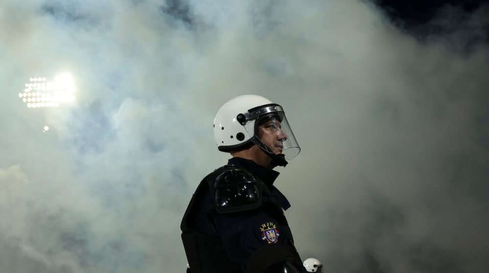 "Rat" na terenu, ali i na tribinama: Partizanovci provocirali skandiranjem, a Zvezdaši transparentom 1