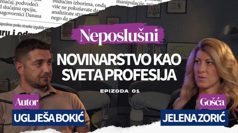 (VIDEO) "Neposlušni"- Gošća prve epizode Jelena Zorić: "Pristojna jesam, poslušna nisam" 1