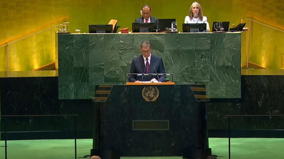 "Dvorana bila poluprazna i tiha": Šta regionalni mediji pišu o Vučićevom govoru u Ujedinjenim nacijama? 1