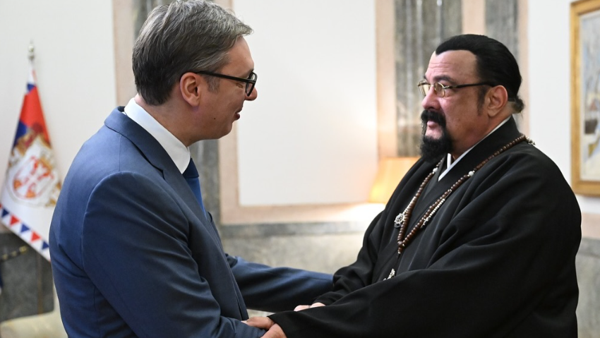 Vučić sa Stivenom Sigalom: Razgovarali smo o zajedničkim projektima 1