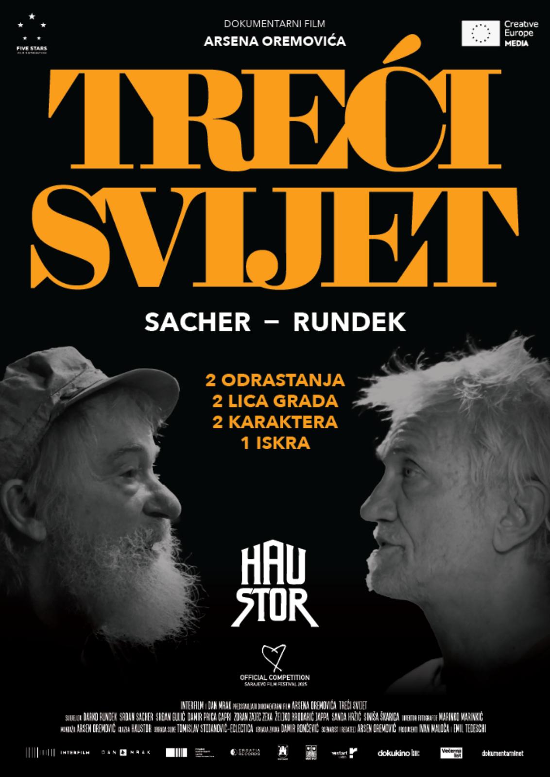 Dokumentarac „Treći svijet” o Haustoru u bioskopima širom Srbije 2