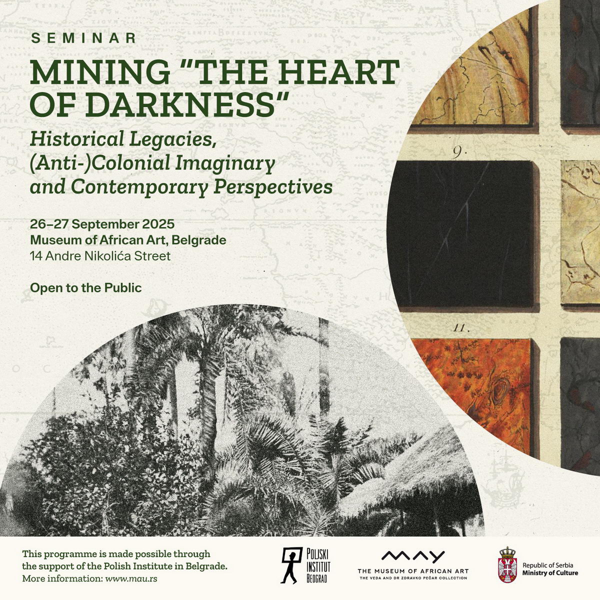 Otvaranje izložbe „Jedan čovek ne vlada nacijom“ u Muzeju afričke umetnosti 2