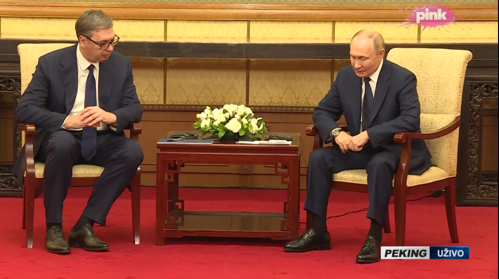 Sastali se Vučić i Putin u Pekingu 1