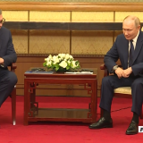 Sastali se Vučić i Putin u Pekingu 5