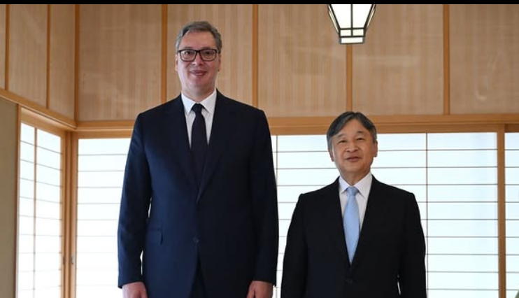 Vučić se u Japanu sastao sa carem Naruhitom, pozvao ga da razmotri dolazak u Srbiju 1
