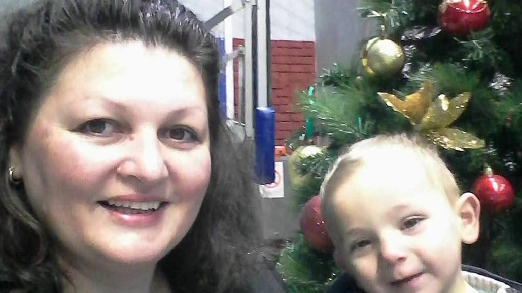 Jelena sa sinom Milošem