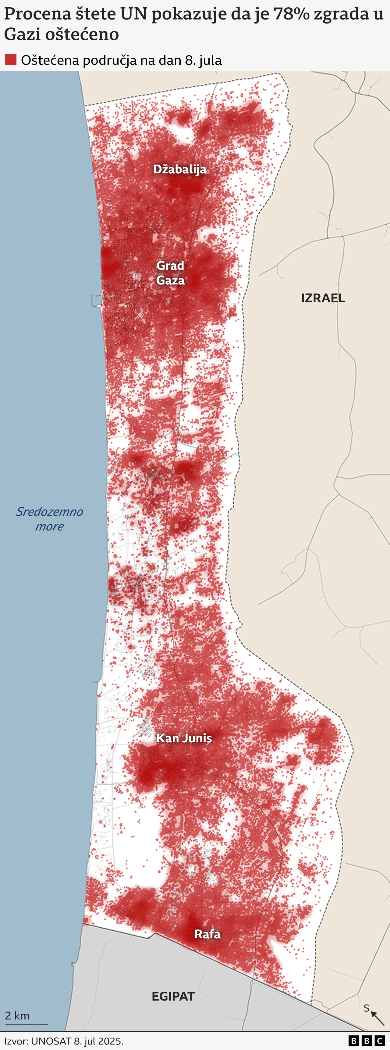 Izraelski tenkovi u gradu Gazi, UN: 'Kataklizma' 8 gaza uništena područja, uništena područja u gazi