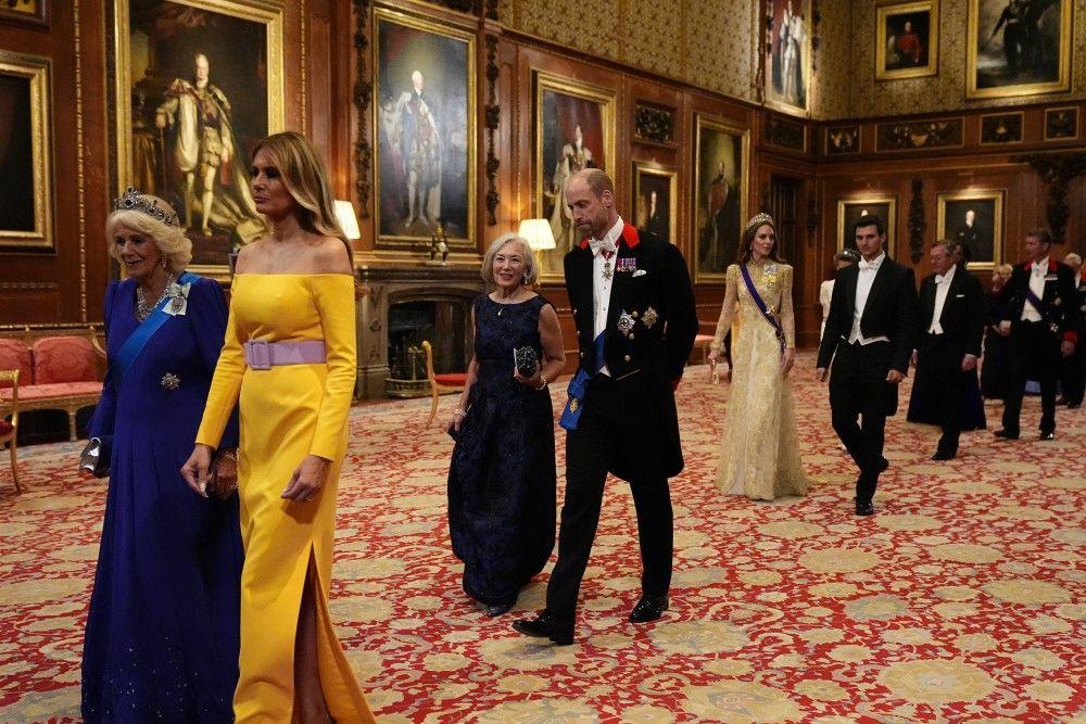 Konjak star 113 godina, meni na francuskom i 1.500 pribora za jelo: Kraljevski banket u čast Trampa 7 kraljevski banket