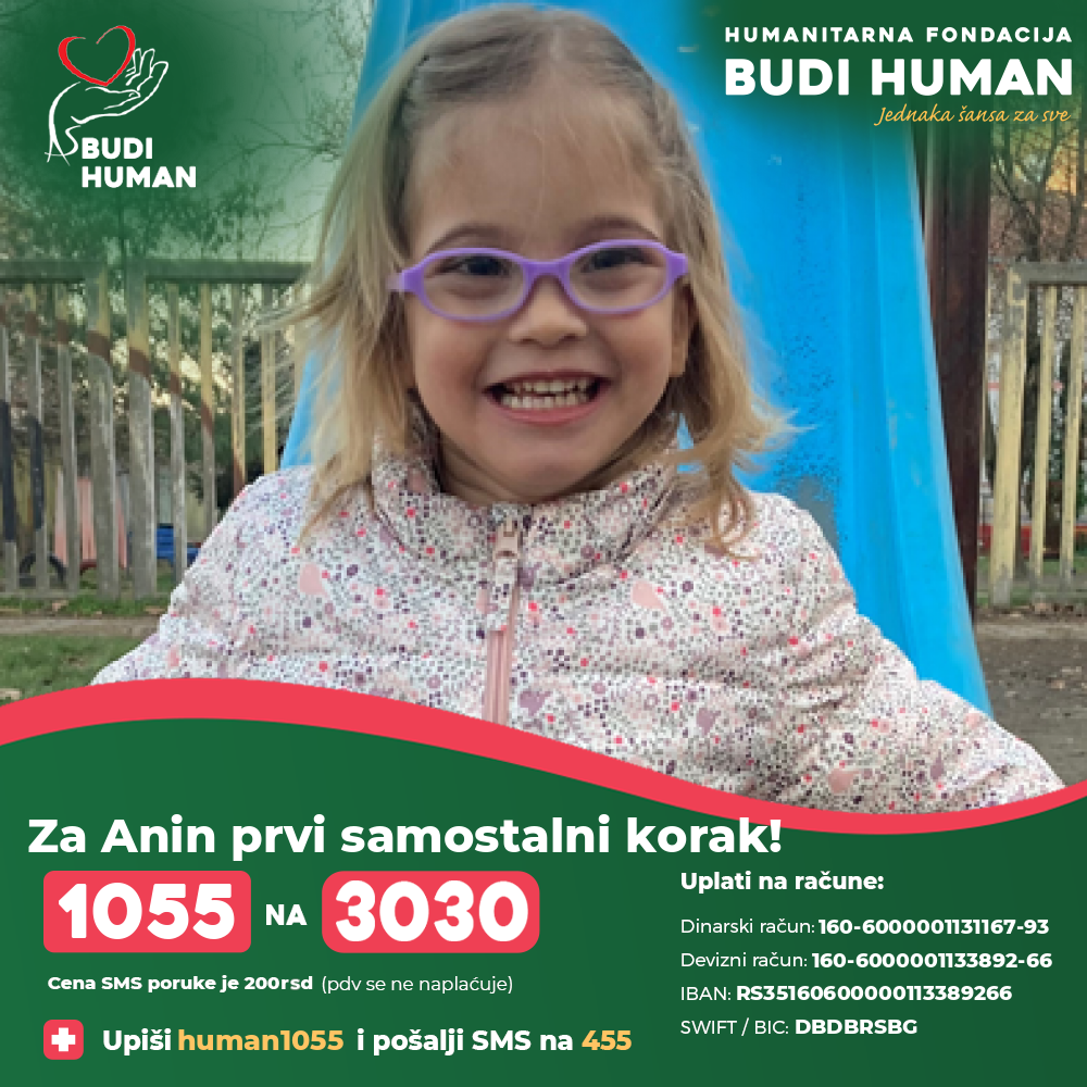 "Budi human" - Ana Milić