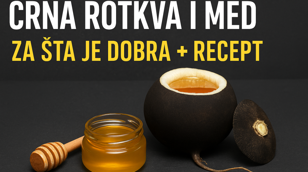 Crna rotkva i med – lekovitosti i recept 1