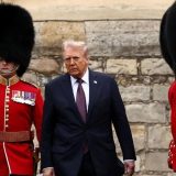 Melanija i Donald Tramp u Vindzoru: Kraljevski doček i vožnja kočijama - u fotografijama 4