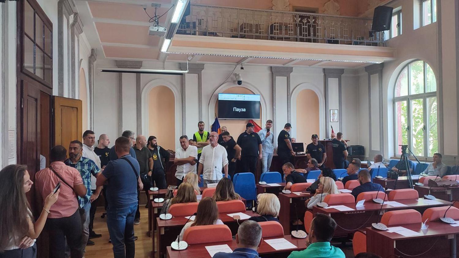 Burna sednica zaječarske skupštine 3. septembra