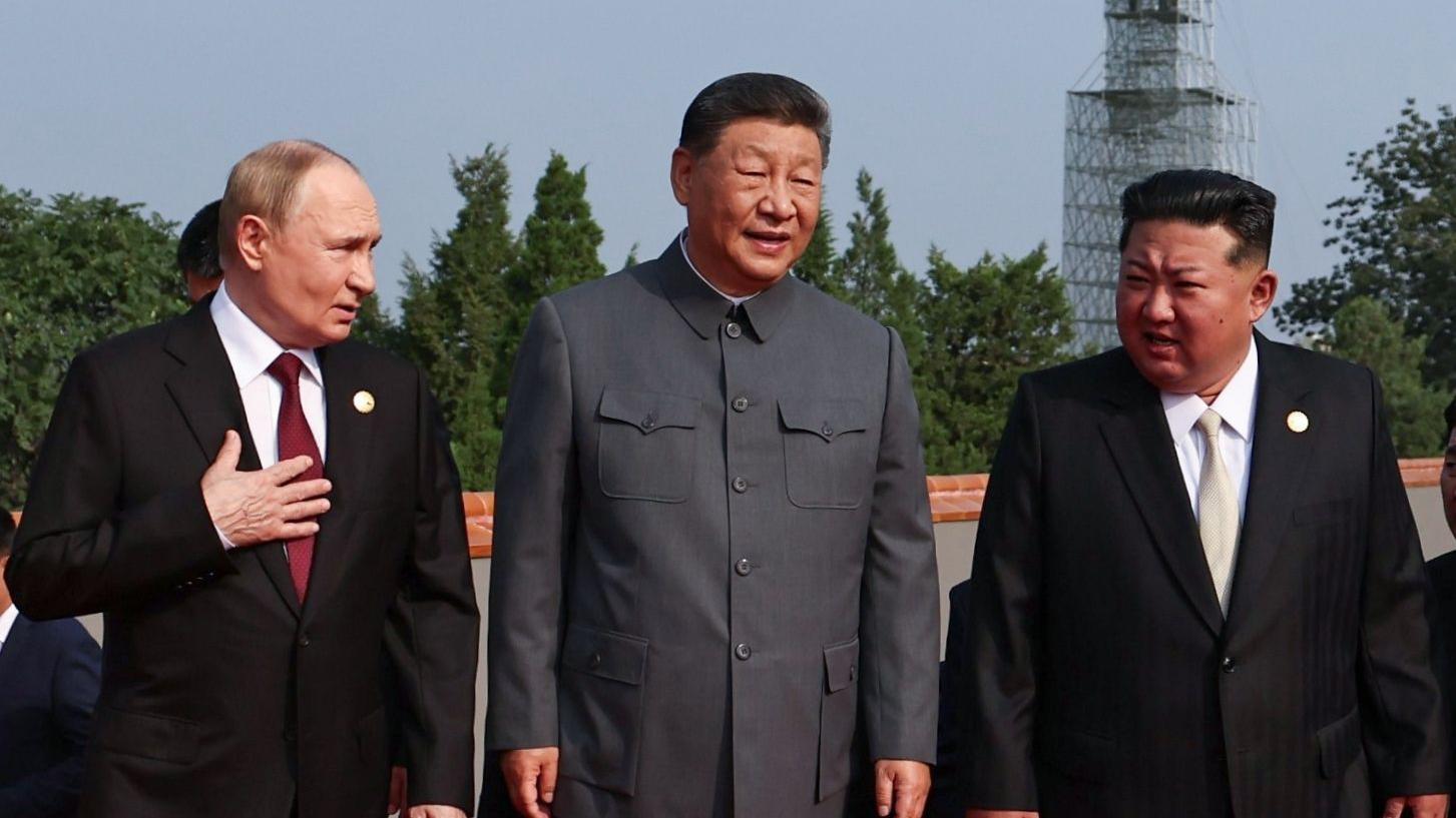 Kakvu poruku šalje vojna parada u Beogradu 6 Vladimir Putin, Si Đinping i Kim Džong Un