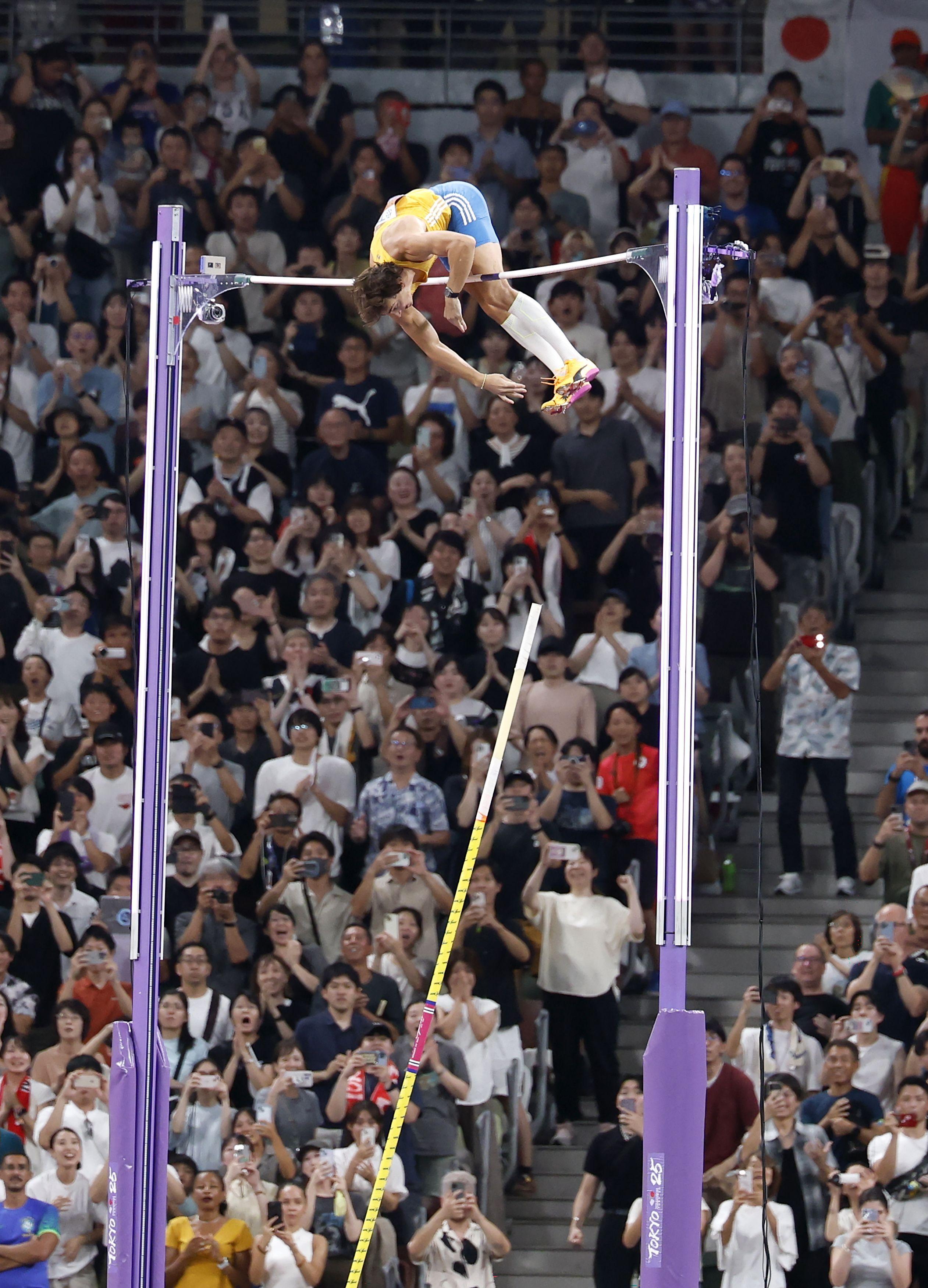 mondo duplantis, armand mondo duplantis, novi svetskirekord, duplantis oborio svetski rekord