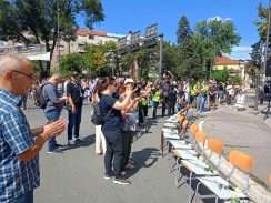 Podrška fakultetima u Novom Sadu, rok za niškog rektora: Studenti i građani Niša obeležili deset meseci od pada nadstrešnice (FOTO, VIDEO) 5