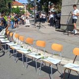 "Nadali su se da ćemo se umoriti. Ali nismo": I u Nišu studentski protest povodom 11 meseci od pada nadstrešnice 11