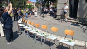Podrška fakultetima u Novom Sadu, rok za niškog rektora: Studenti i građani Niša obeležili deset meseci od pada nadstrešnice (FOTO, VIDEO) 4