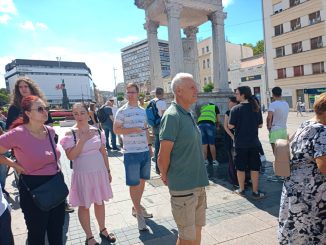 Podrška fakultetima u Novom Sadu, rok za niškog rektora: Studenti i građani Niša obeležili deset meseci od pada nadstrešnice (FOTO, VIDEO) 7
