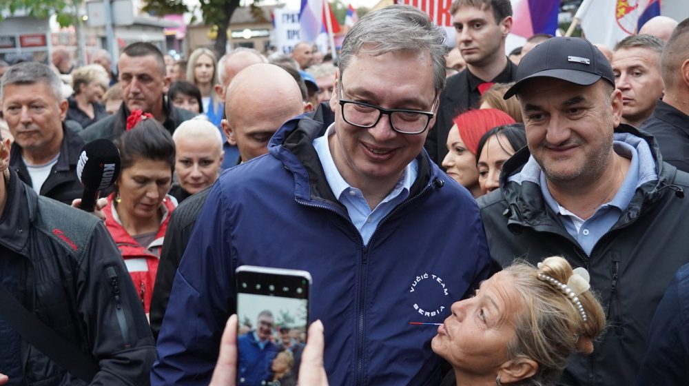 "Oni što dođu posle mene neće moći za 50 godina da okreče": Vučić na skupu u Obrenovcu 1