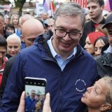 "Oni što dođu posle mene neće moći za 50 godina da okreče": Vučić na skupu u Obrenovcu 2