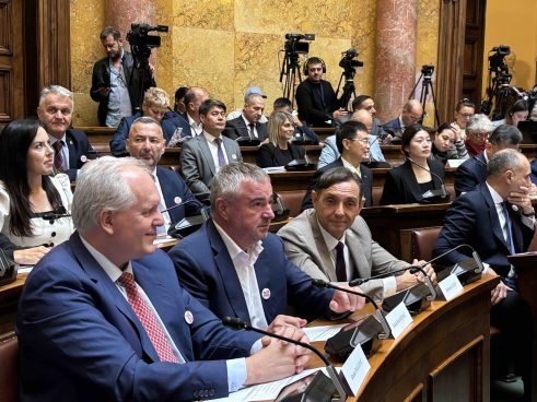 U kom svojstvu se u Skupštini Srbije obratio Aleksandar Vulin? 8