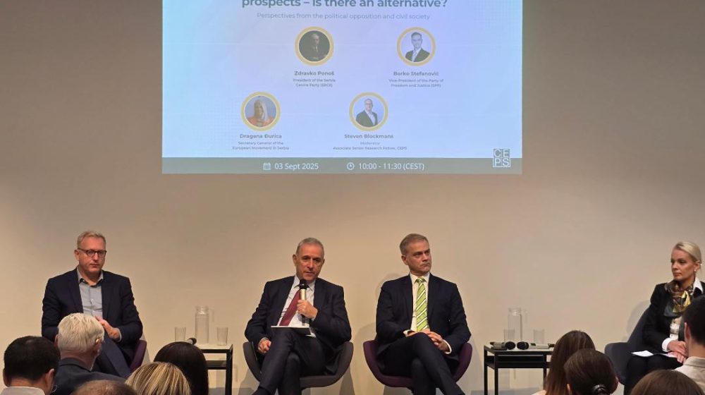 Ponoš zatražio u Briselu uvođenje "personalizovanih sankcija" 1