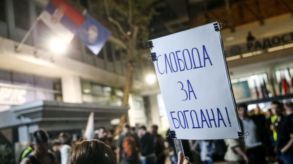Protest građana Sombora: Puste sve političke zatvorenike da se brane sa slobode 1