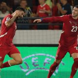 Aleksandar Mitrović i Dušan Vlahović, Srbija - Andora