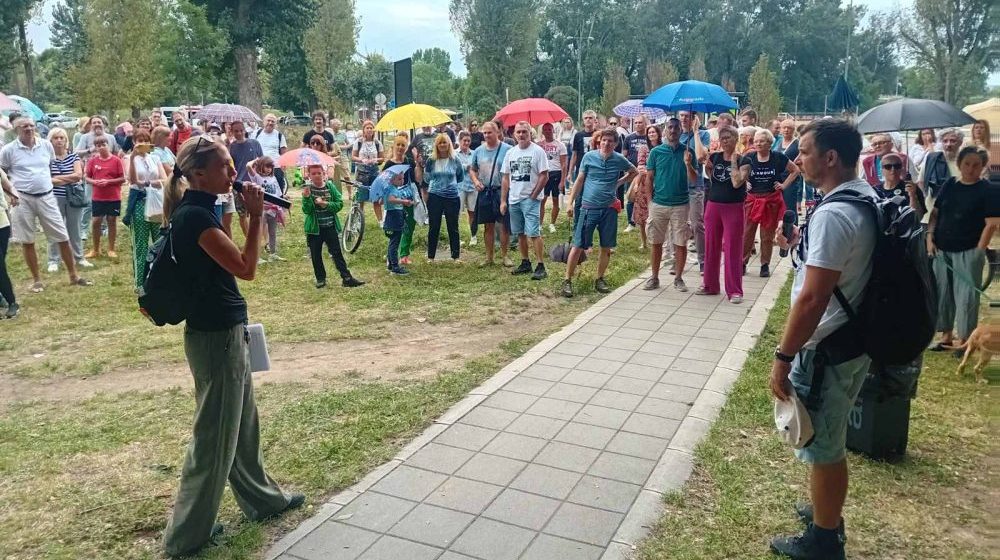 Građani Limana ne žele gradnju bilo kakvog objekta na livadici kod Štranda u Novom Sadu: "Pričom oko crkve lokalna vlast želi da nas posvađa, komšije, ne nasedajmo" 1