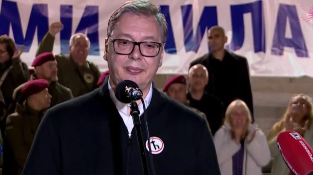 Skup pristalica SNS-a u Ćacilendu: Vučić održao govor 1