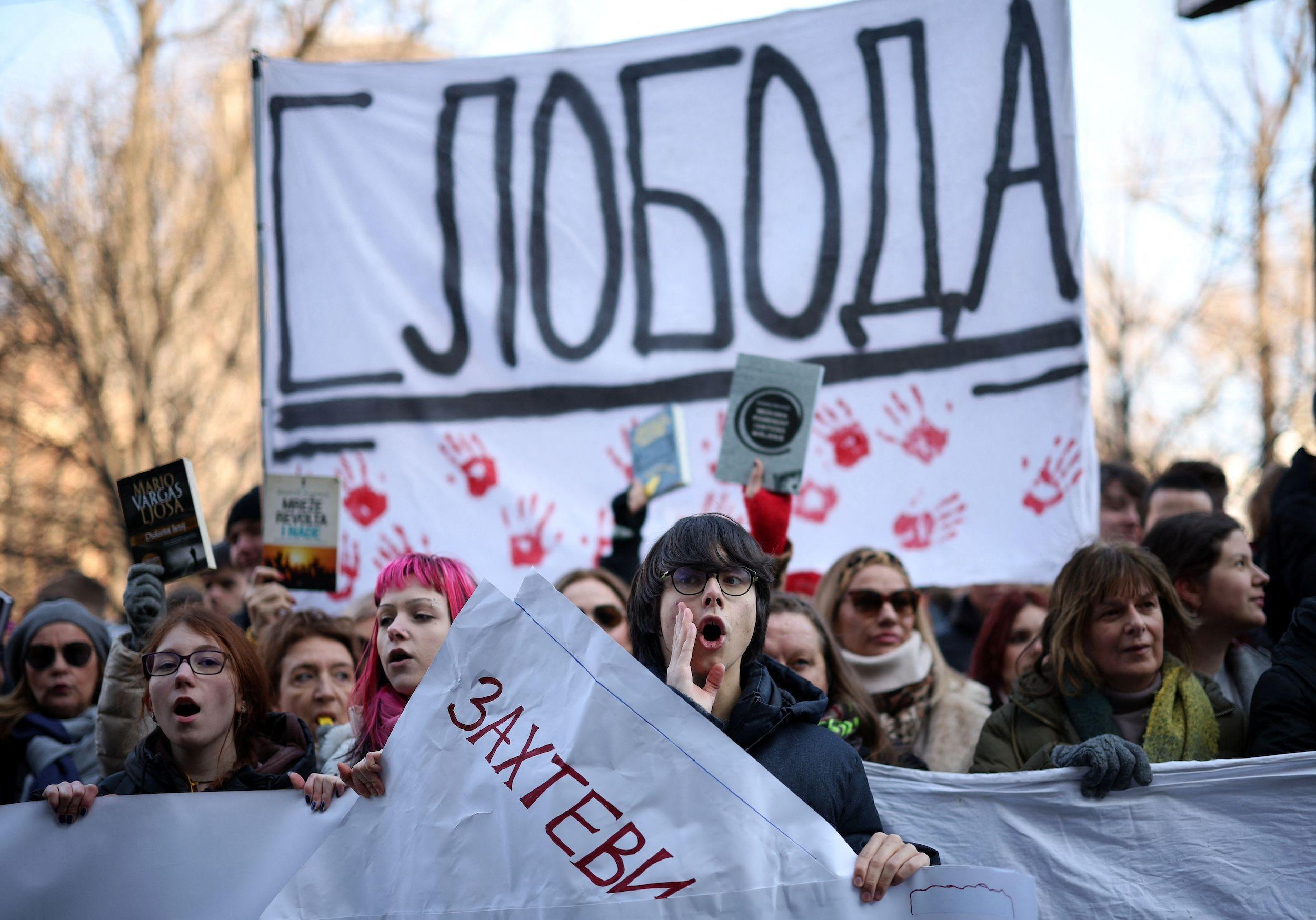 Moj dnevnik protesta: Koliko se Srbija promenila za godinu dana 4 Studenti