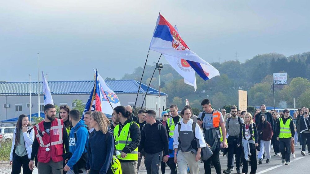 Studenti koji su krenuli iz Vršca stigli u Plandište, Novopazarci došli do Mladenovca 1