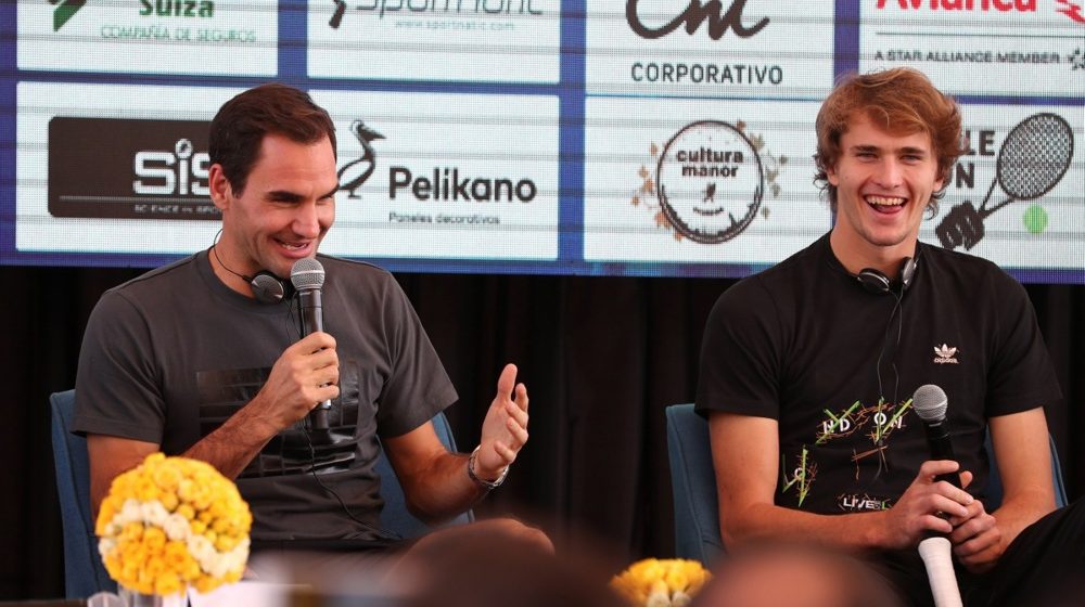 Rodžer Federer i Aleksander Zverev