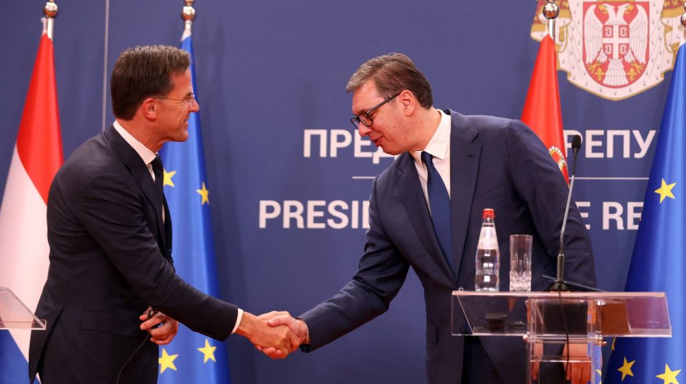 Mark Rute i Aleksandar Vučić