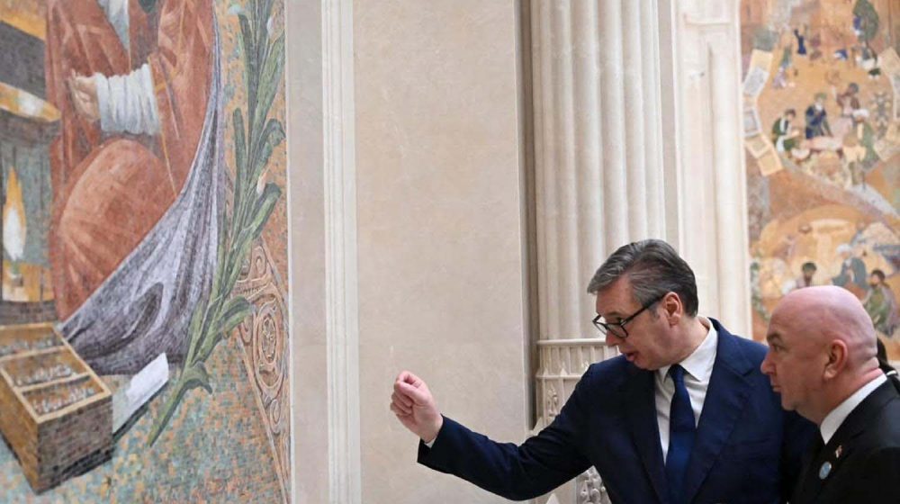 Šta je sve Vučić izjavio novinarima u Samarkandu? 1