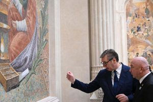 Šta je sve Vučić izjavio novinarima u Samarkandu? 1