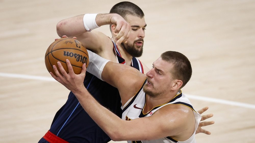 Ivica Zubac i Nikola Jokić, NBA liga