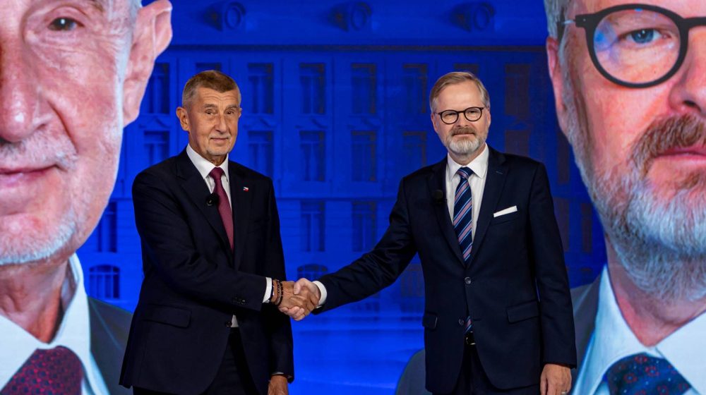 Andrej Babiš i Petr Fijala
