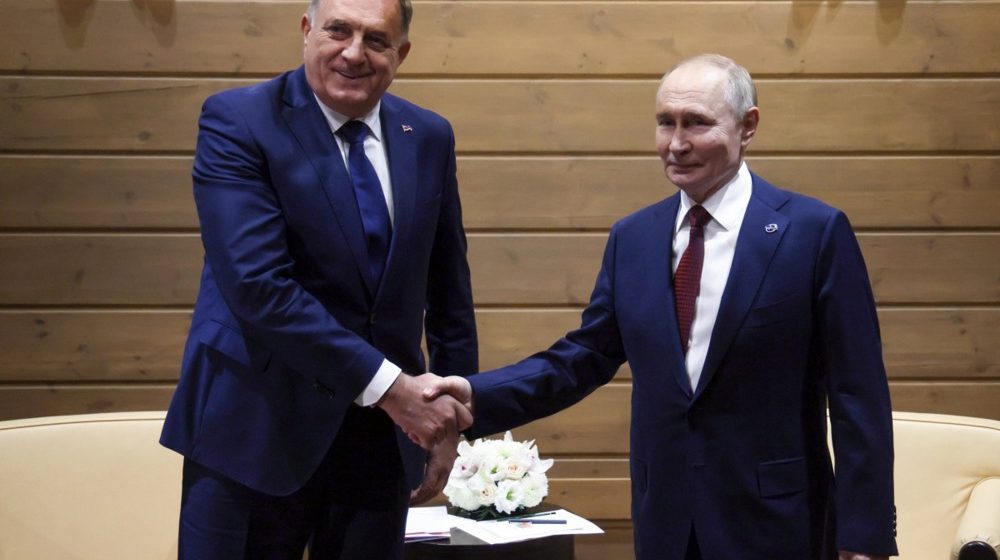 "Neki kažu da nam bar nije dosadno": O čemu su Dodik i Putin razgovarali u Sočiju? 1